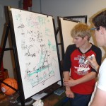 Kris and Mike doing the math